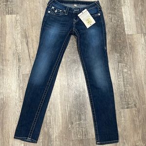 True Religion women’s skinny jeans size 26. NWT